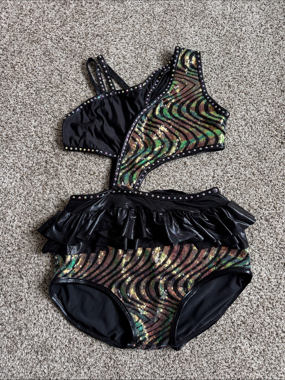 A Wish Come True costume with rhinestones. Style C107 Unbroken adult large
